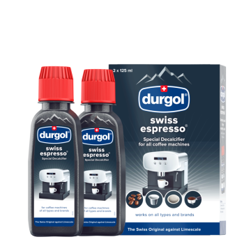 2 x 125ml Durgol 002025 Descaling Coffee Machine Fluid