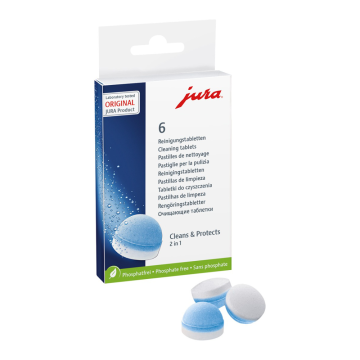 Jura 2-Phase Cleaning Tablets - 6 Pack 