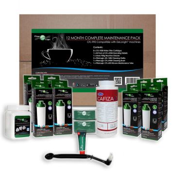 FilterLogic CFL-990 - 12 Month Maintenance Kit/Pack for Delonghi