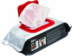 Urnex Café WIPZ Coffee Equipment Cleaning Wipes - 100 wipes